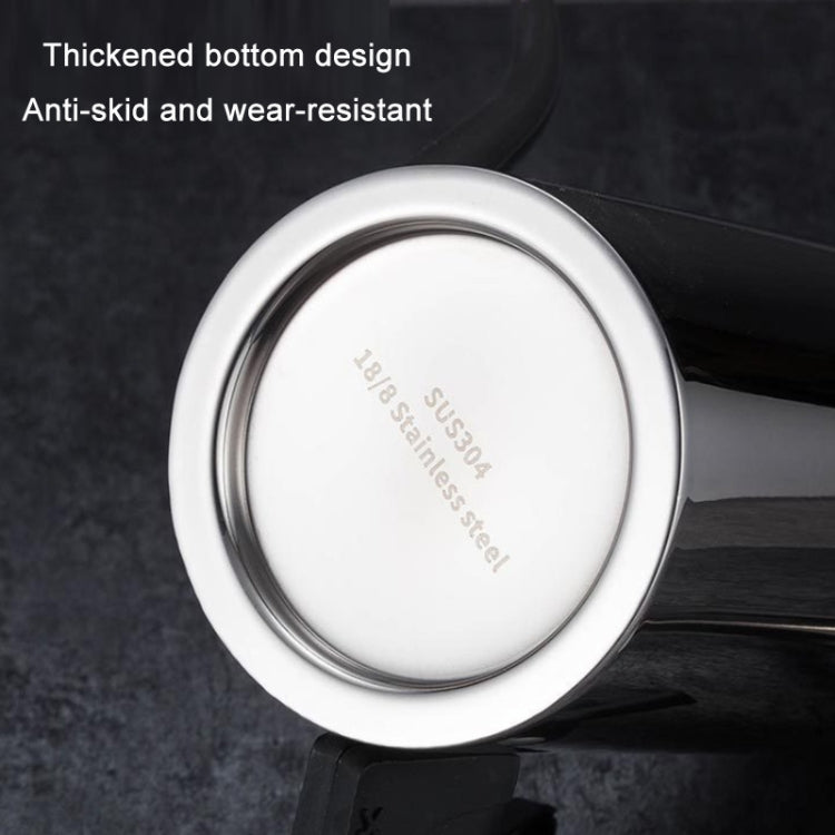 304 Stainless Steel Kitchen Can Press Leak-proof Oil Pot, Capacity: White 1000ml