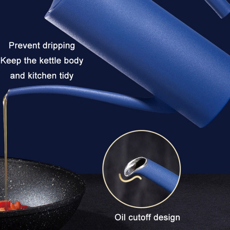 304 Stainless Steel Kitchen Can Press Leak-proof Oil Pot, Capacity: White 1000ml