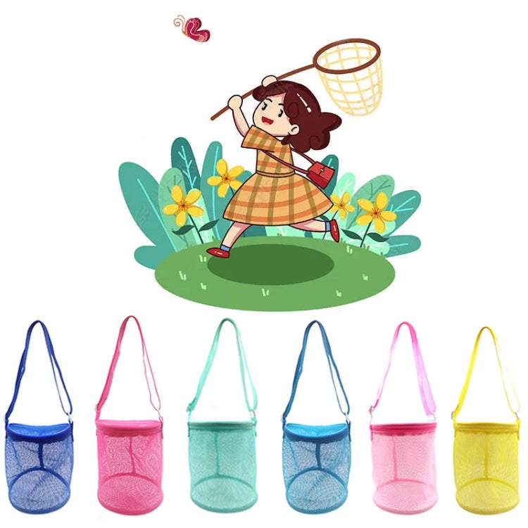 2PCS Children Outdoor Wild Picking Bag Cylinder Butterfly Dragonfly Collection Bag