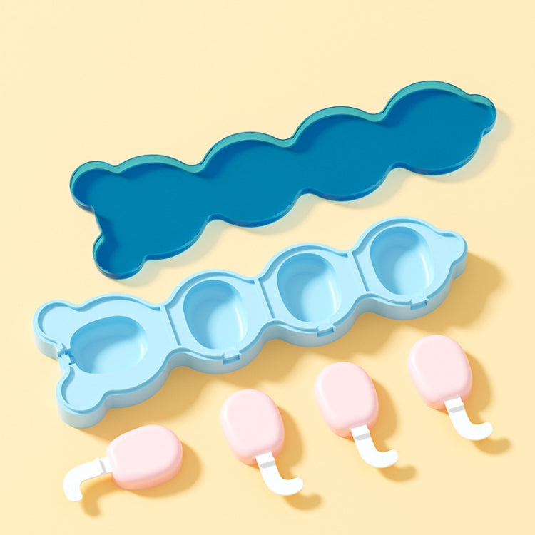 Household Silicone Lollipop Cheese Stick Ice Cream Mould, Specification: Oval
