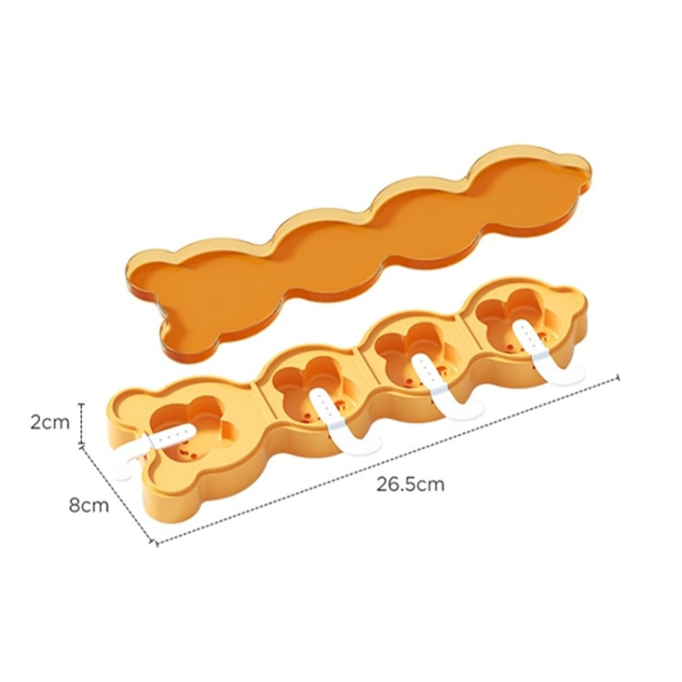 Household Silicone Lollipop Cheese Stick Ice Cream Mould, Specification: Oval