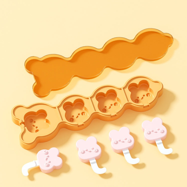 Household Silicone Lollipop Cheese Stick Ice Cream Mould, Specification: Bunny