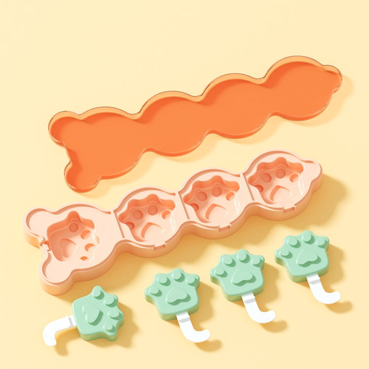 Household Silicone Lollipop Cheese Stick Ice Cream Mould, Specification: Cat Claw