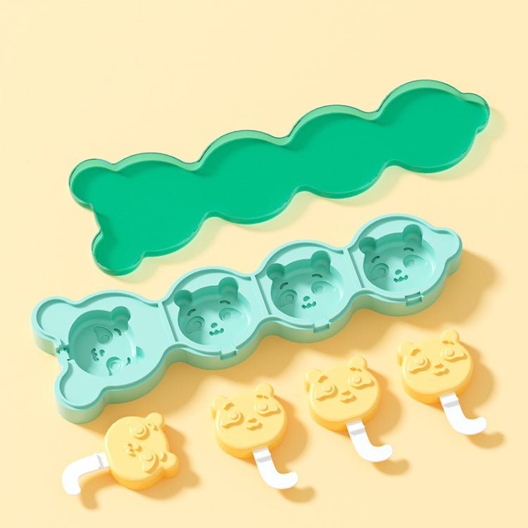 Household Silicone Lollipop Cheese Stick Ice Cream Mould, Specification: Panda