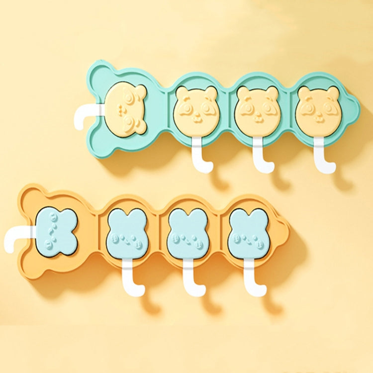 Household Silicone Lollipop Cheese Stick Ice Cream Mould, Specification: Panda+Rabbit