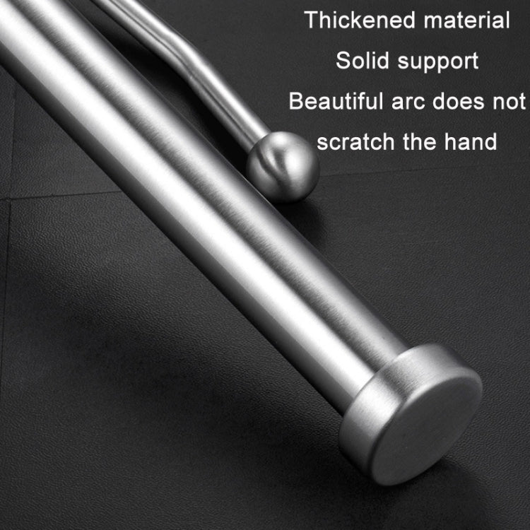 Stainless Steel Roll Paper Cling Film Vertical Stand, Shape: Simple