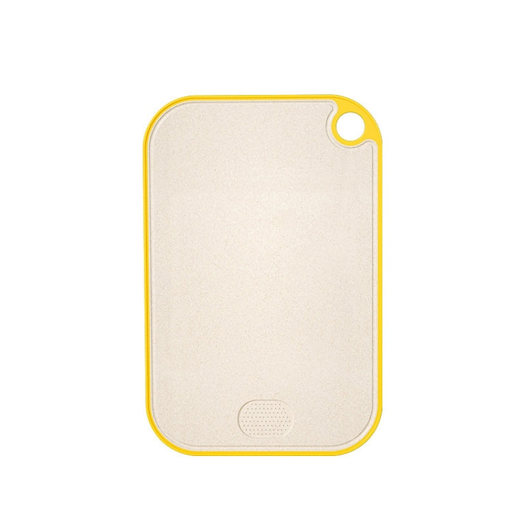 Household Antibacterial Mildew Proof Double-sided Cutting Board, Size: Small (Yellow)