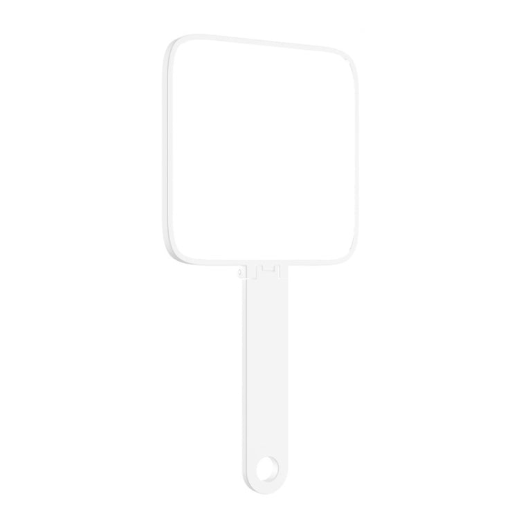 Handheld Small Mirror Portable Folding Mini Pocket Makeup Mirror, Color: 3.5 -inch Square