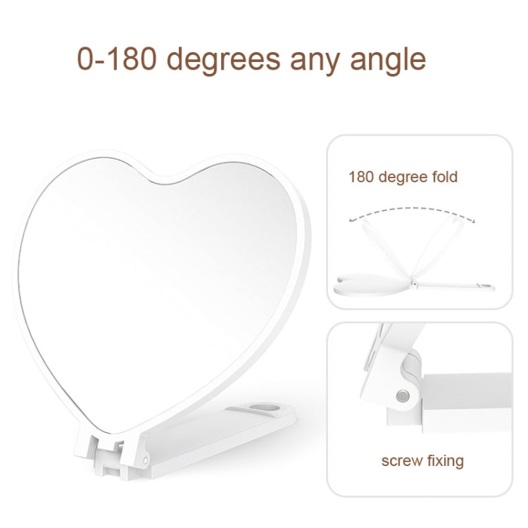 Handheld Small Mirror Portable Folding Mini Pocket Makeup Mirror, Color: 3.5 -inch Square