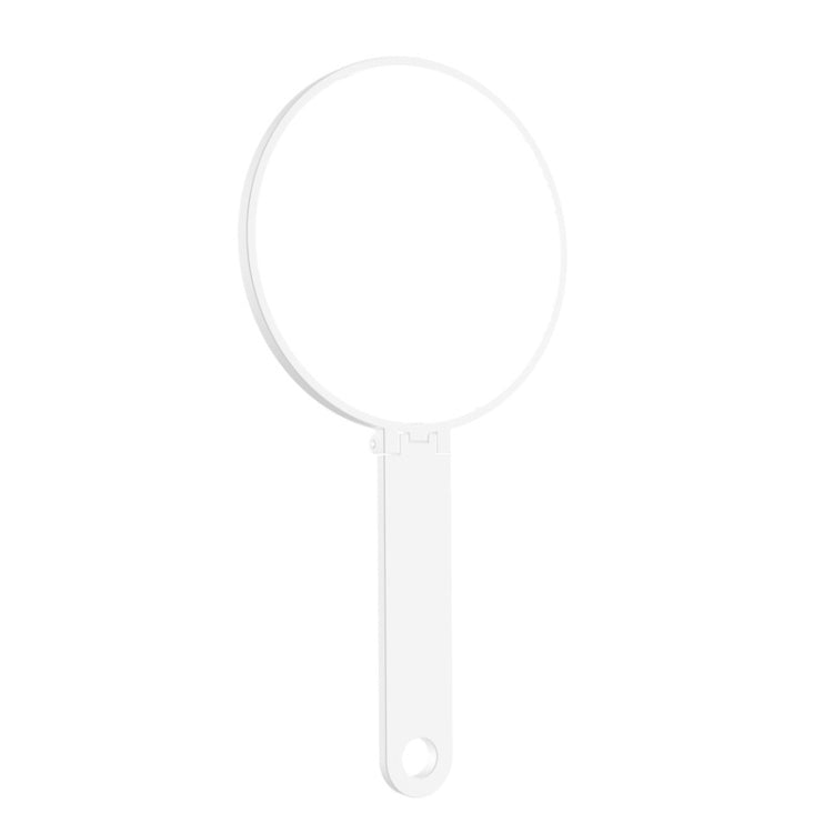 Handheld Small Mirror Portable Folding Mini Pocket Makeup Mirror, Color: 5.5 -inch Round