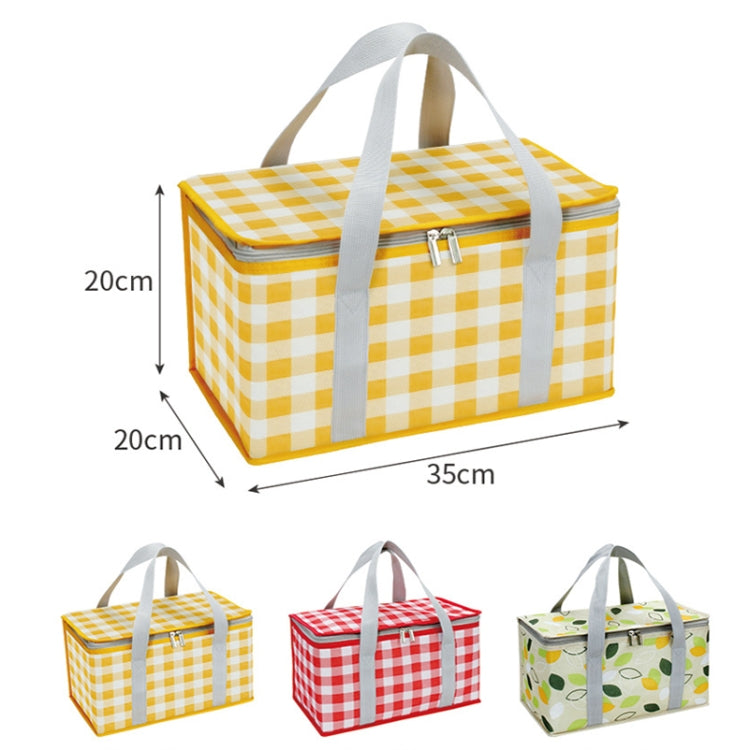 JY2209 Camping Moistureproof Portable Picnic Basket Set, Spec: Leaves