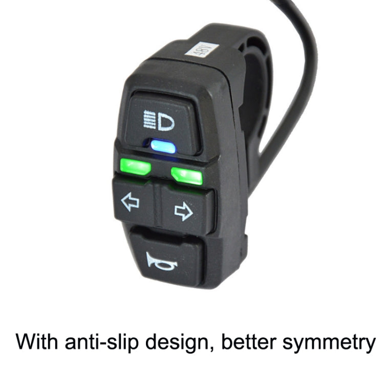 3 In 1 Switch Mountain Car Skateboard Horn Headlights Turn Switch