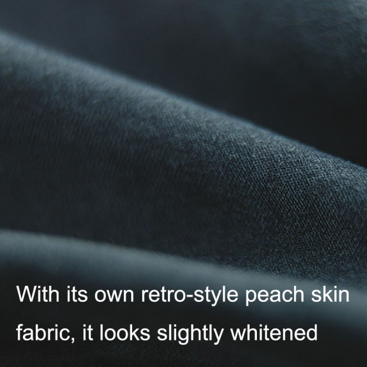 W2007134 Men Vintage Bowling Cuban Collar Shirt Brushed Loose Bottoming Shirt, Size: