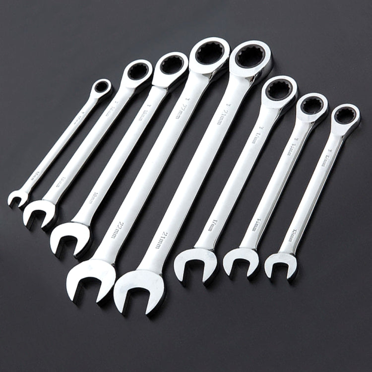 Combination Ratchet Wrench with Flexible Head Dual-purpose Ratchet Tool, Specification: 24mm
