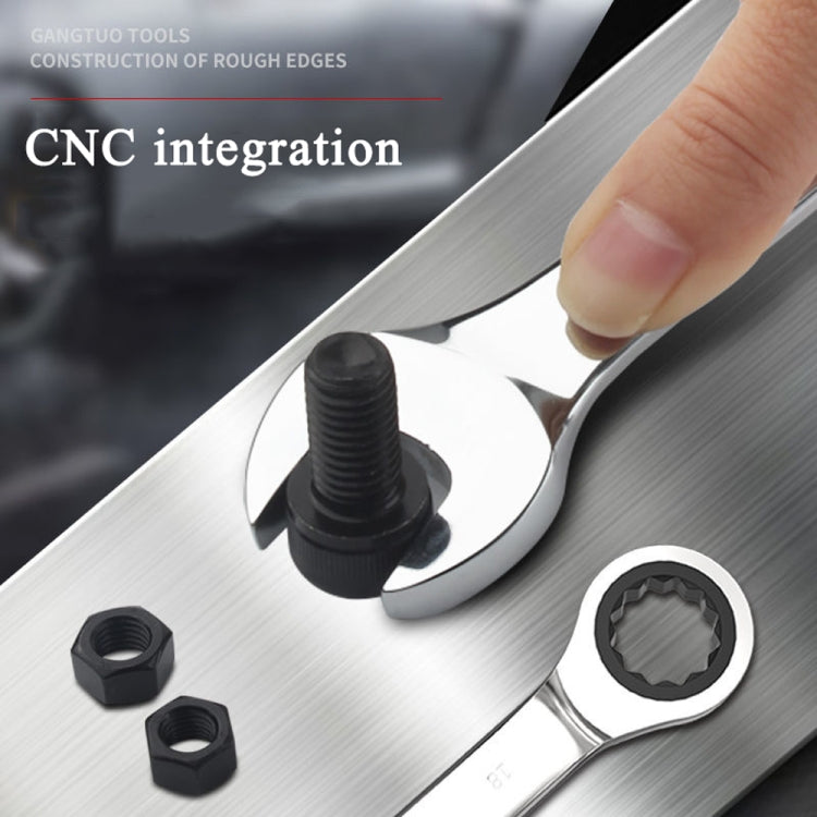 Combination Ratchet Wrench with Flexible Head Dual-purpose Ratchet Tool, Specification: 24mm