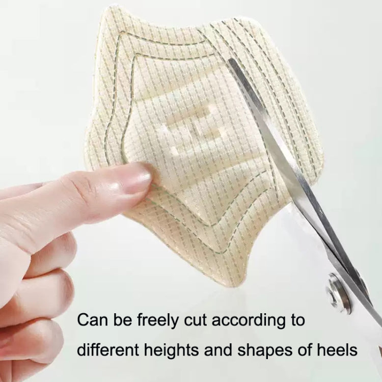 10 Pairs Tailored Sneaker Heel Tab Anti-wear and Anti-drop Tracker, Thickness: 5mm (Black)