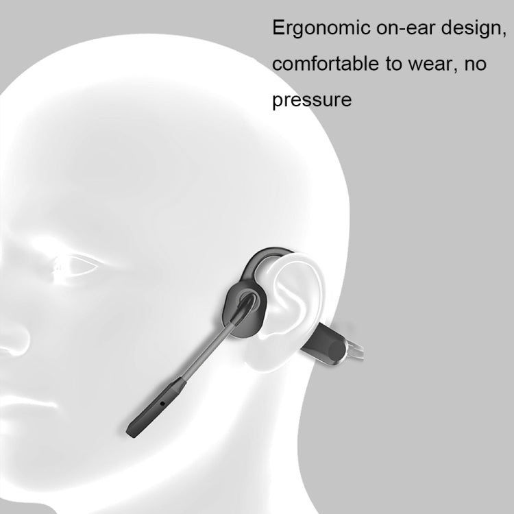 GCRT-X100 Waterproof Bone Conduction Bluetooth Headset with Microphone