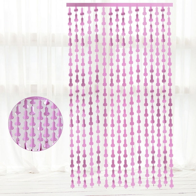 1x2M Bachelor Party Alien Rain Curtain Birthday Background Wall Arrangement Props