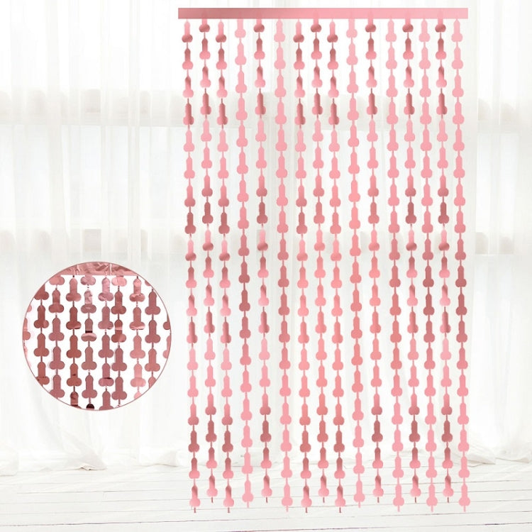 1x2M Bachelor Party Alien Rain Curtain Birthday Background Wall Arrangement Props