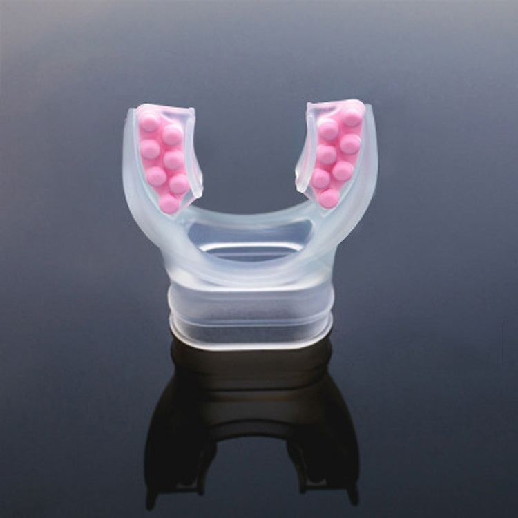 10 PCS Adult Scuba Diving Silicone Replacement Regulator Snorkel Fit Mouth Piece, Size: Free Size