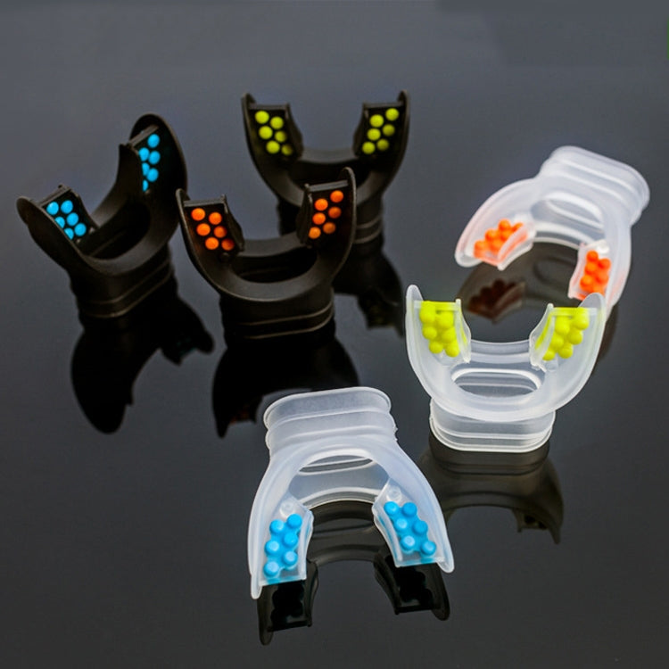 10 PCS Adult Scuba Diving Silicone Replacement Regulator Snorkel Fit Mouth Piece, Size: Free Size
