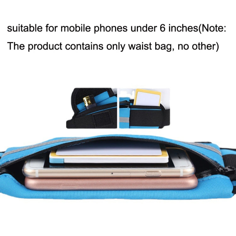 3PCS Outdoor Sports Large Capacity Portable Sweatproof Waist Bag