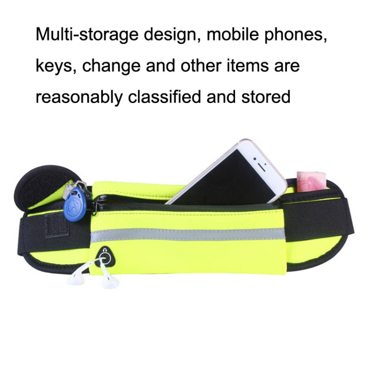 3PCS Outdoor Sports Large Capacity Portable Sweatproof Waist Bag