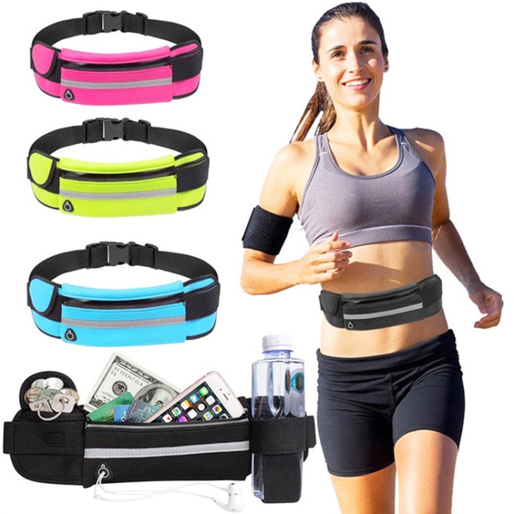 3PCS Outdoor Sports Large Capacity Portable Sweatproof Waist Bag