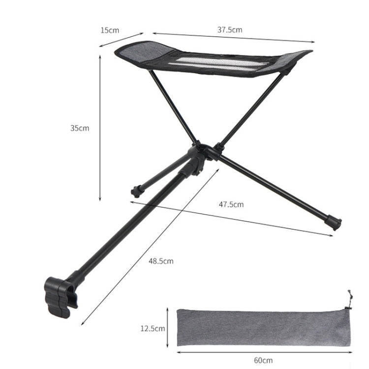 Collapsible Footstool For Camping Foot Recliner Foot Rest