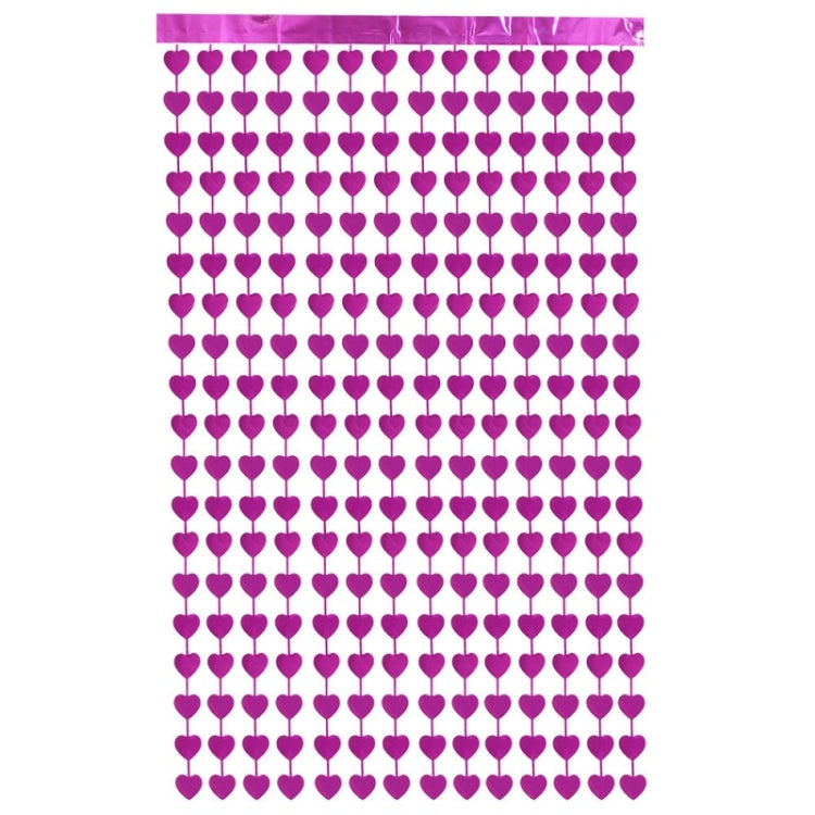 2 PCS Thickened Peach Rain Curtain Wedding Decoration Venue Layout Props