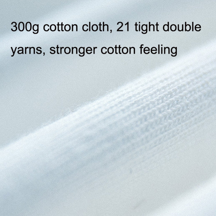 W2001220 Retro Round Neck Thick Carbon Brushed T-Shirt Men Loose Cotton Short Sleeves, Size: