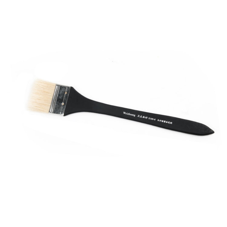 5 PCS Bristle Long Stick Watercolor Brushes, Model: 8