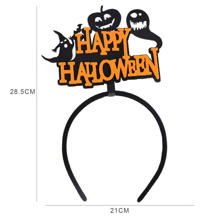 Halloween Felt Headband Children Party Decoration Props, Free Size