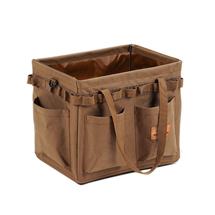 Outdoor Folding Storage Open-mouth  Box Camping Storage Tool Bag