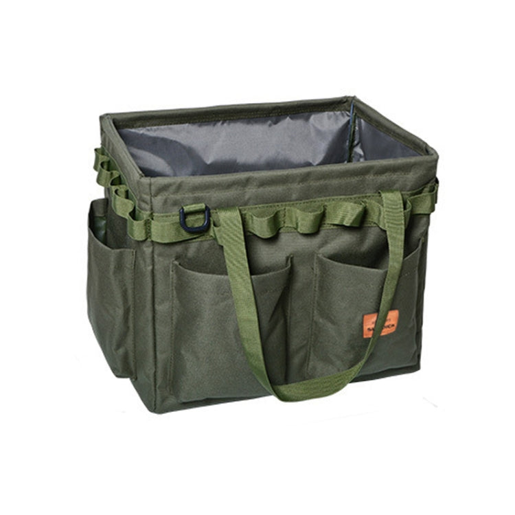 Outdoor Folding Storage Open-mouth  Box Camping Storage Tool Bag