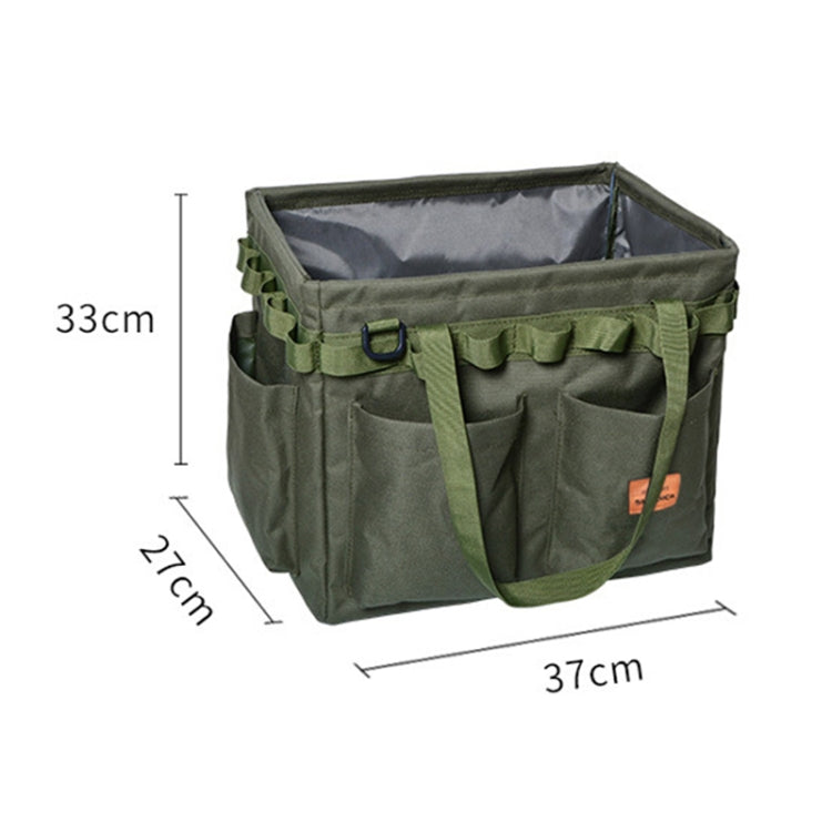 Outdoor Folding Storage Open-mouth  Box Camping Storage Tool Bag