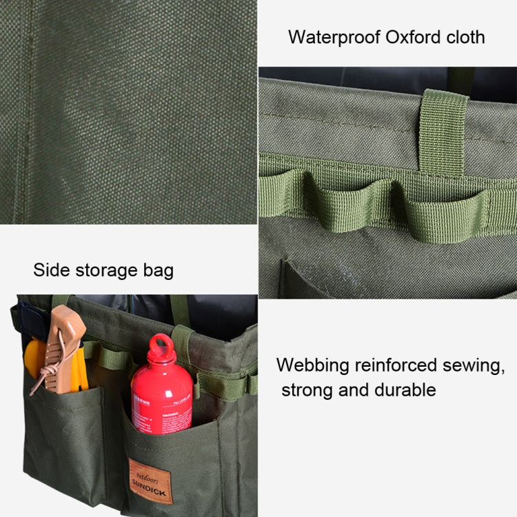 Outdoor Folding Storage Open-mouth  Box Camping Storage Tool Bag