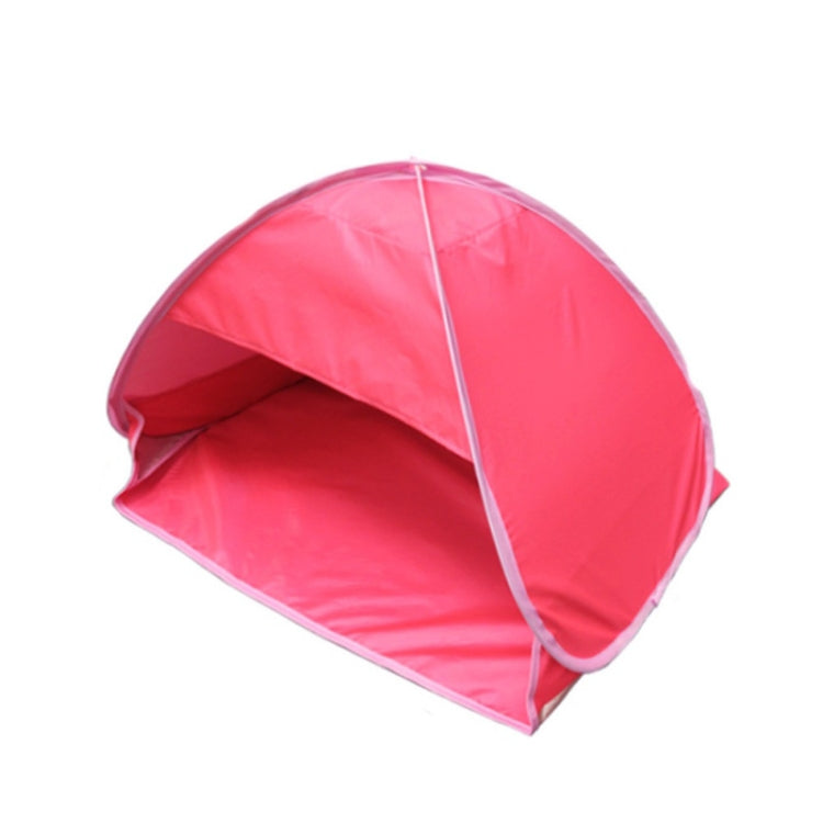 Indoor and Outdoor Automatic Quick Opening Sunshade Headrest Tent, Size: L 80x50x55cm