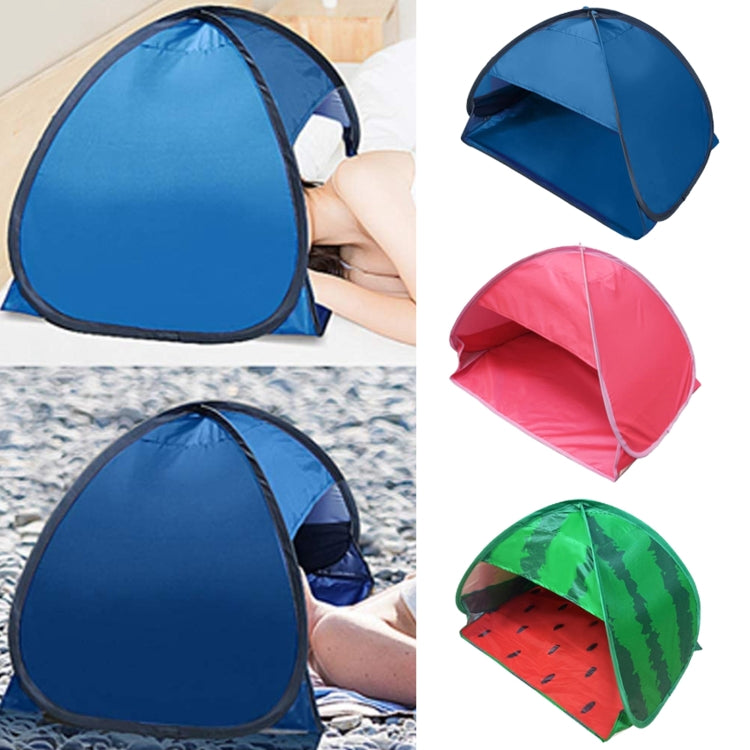 Indoor and Outdoor Automatic Quick Opening Sunshade Headrest Tent, Size: L 80x50x55cm
