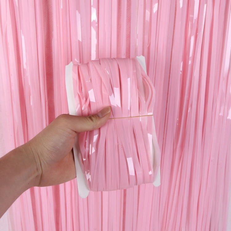 2 PCS Rain Curtain Birthday Party Background Wall Decoration