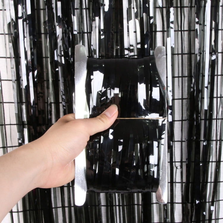 2 PCS Rain Curtain Birthday Party Background Wall Decoration