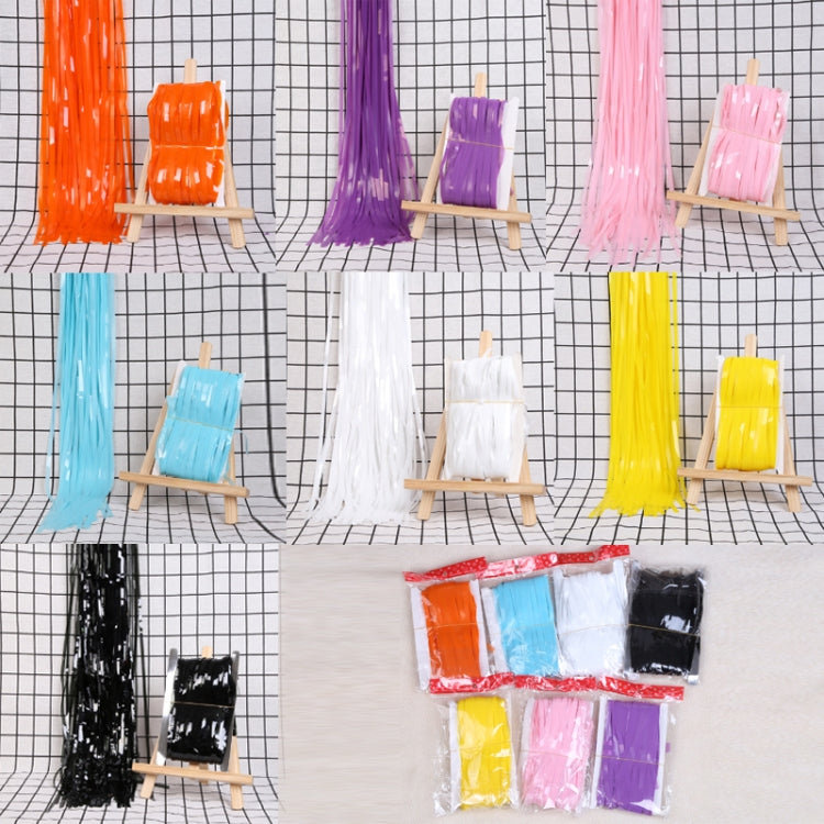 2 PCS Rain Curtain Birthday Party Background Wall Decoration