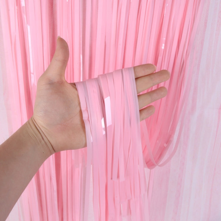 2 PCS Rain Curtain Birthday Party Background Wall Decoration