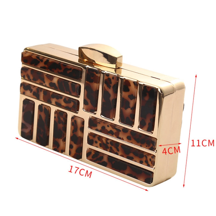 Acrylic Evening Bag Simple Chain Shoulder Bag