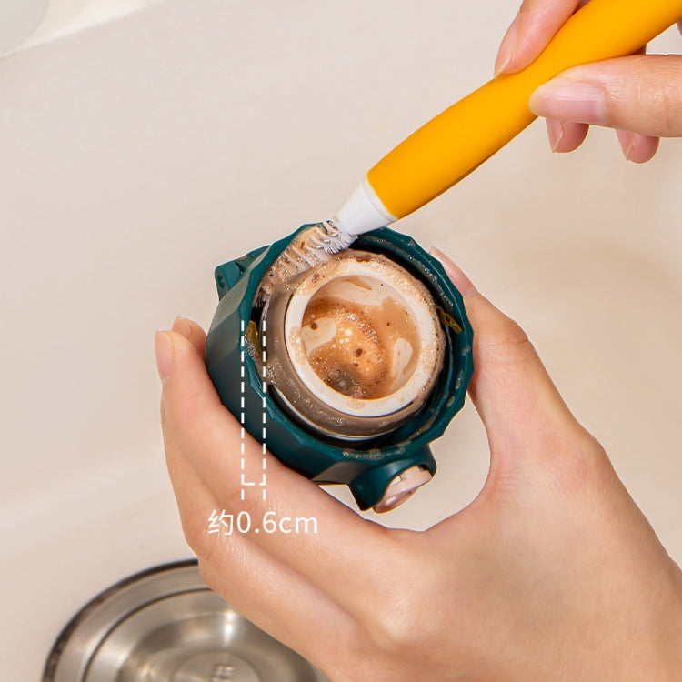 2 PCS Cup Lid Brush Pacifier Brush Multifunctional Gap Brush