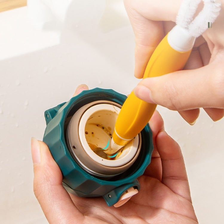 2 PCS Cup Lid Brush Pacifier Brush Multifunctional Gap Brush