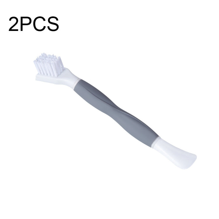 2 PCS Cup Lid Brush Pacifier Brush Multifunctional Gap Brush