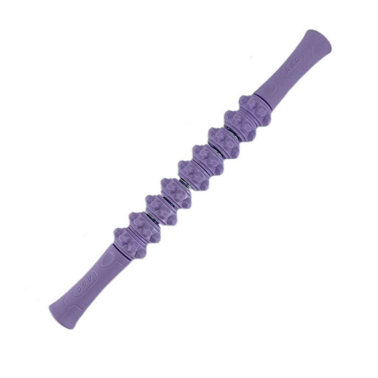 Dual-Purpose Spring Arm Force Massage Stick Muscle Relaxation Roller
