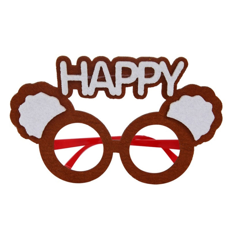 2 PCS Funny Glasses Birthday Party Cartoon Decoration Photo Props, Shape: Brown Bears