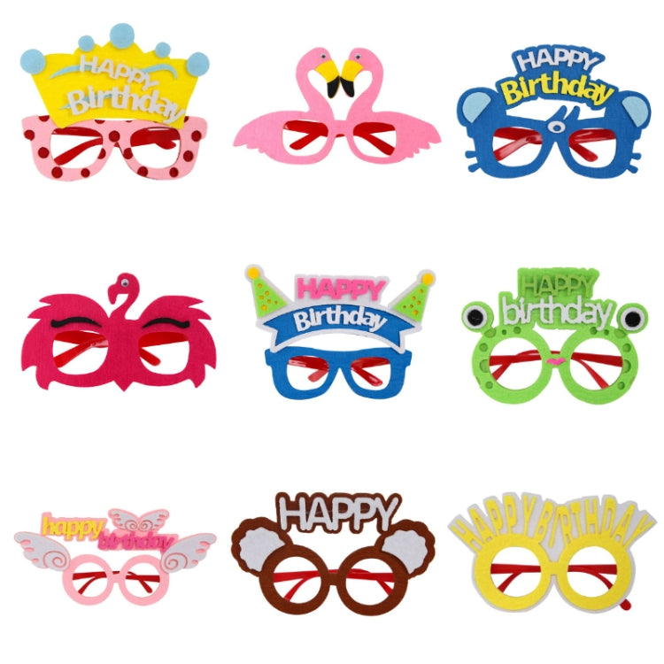 2 PCS Funny Glasses Birthday Party Cartoon Decoration Photo Props, Shape: Brown Bears